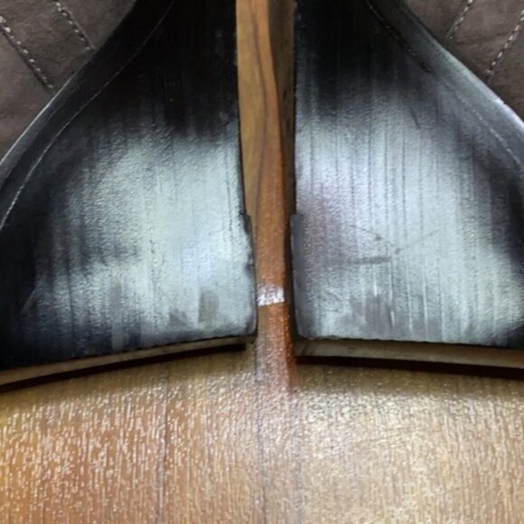 Ann Demeulemeester Strappy Leather Buckle Wedge Size 6.5 - Picture 4 of 9